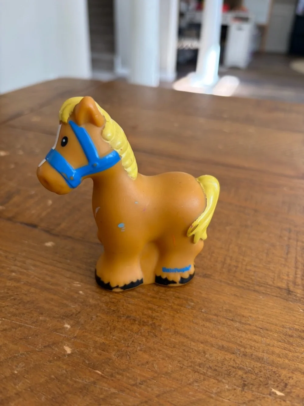 Fisher Price Little People tan horse As Is